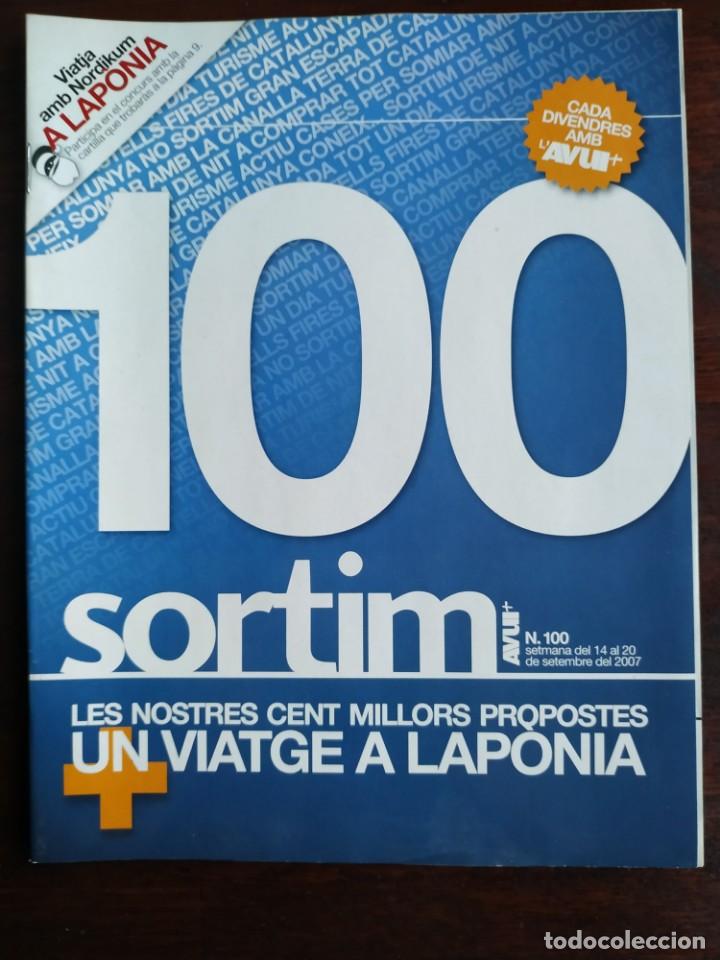 Sammeln von Zeitschriften und Zeitungen: Sortim Suplement diari AVUI setembre 2007 n&ordm; 100&ordm;, escapada a Laponia el pais del pare Noel.