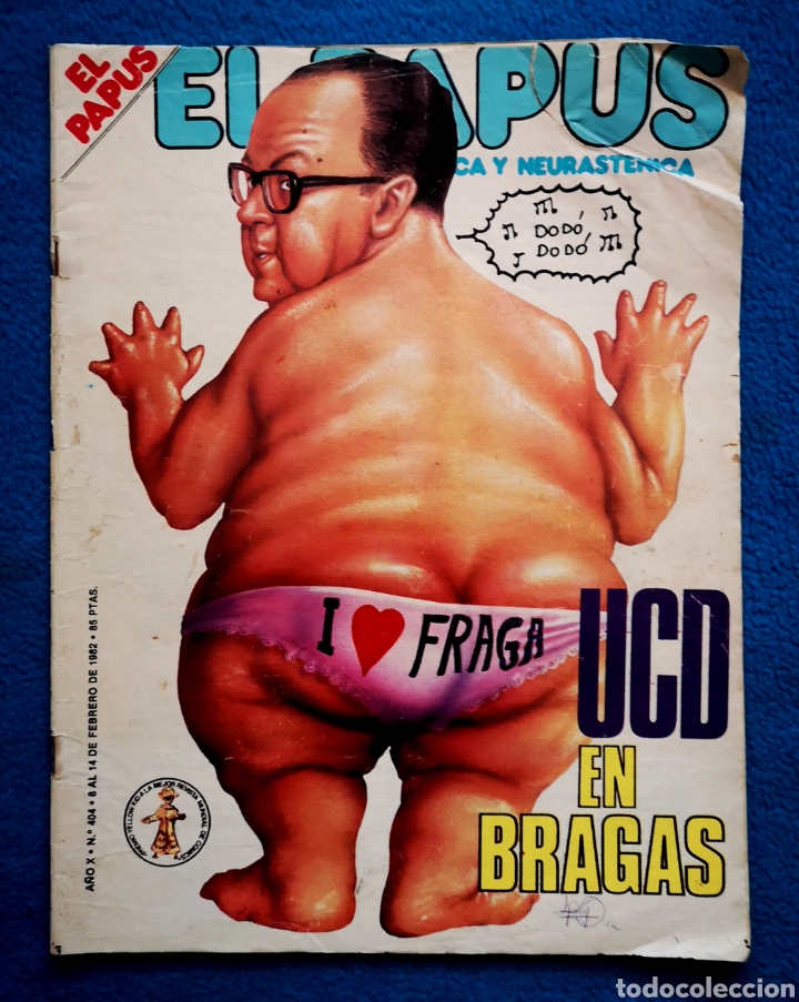 Coleccionismo de Revistas y Peri&oacute;dicos: EL PAPUS - 14 02 1982 - N. 404