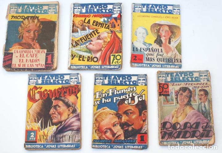 Coleccionismo de Revistas y Peri&oacute;dicos: 6 REVISTAS DE TEATRO SELECTO A&Ntilde;OS 1936 Y 1941