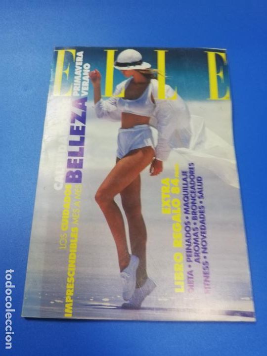 Collectionnisme de Revues et Journaux: ELLE. CALENDARIO DE BELLEZA. PRIMAVERA VERANO. EXTRA. PAGS. 81.
