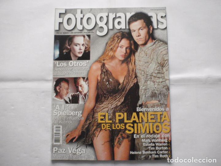 Coleccionismo de revistas y peri&oacute;dicos: REVISTA N&ordm; 1895 FOTOGRAMAS. Septiembre 2001