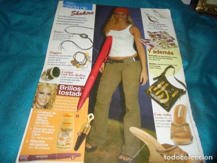 Coleccionismo de Revistas y Peri&oacute;dicos: RECORTE : SHAKIRA. QUE ME DICES, SPTMBRE 2003(#)