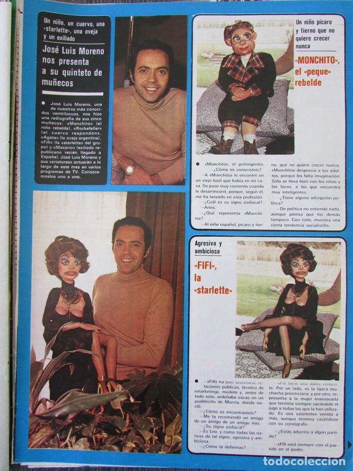 Coleccionismo de Revistas y Peri&oacute;dicos: RECORTE REVISTA SEMANA N.&ordm; 2028 1978 JOS&Eacute; LUIS MORENO