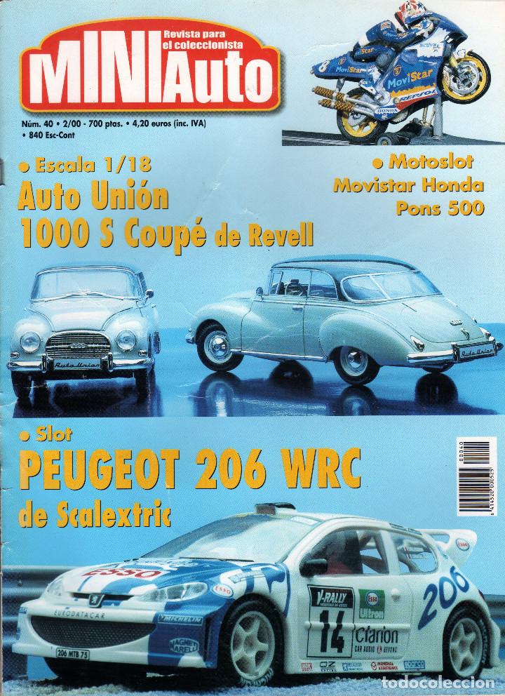 Coleccionismo de revistas y peri&oacute;dicos: TRES N&Uacute;MEROS DE LA REVISTA MINIAUTO. CONTIENEN ESPECIAL PEGASO PROYECTO Z-102 PARTE (2 Y 3)