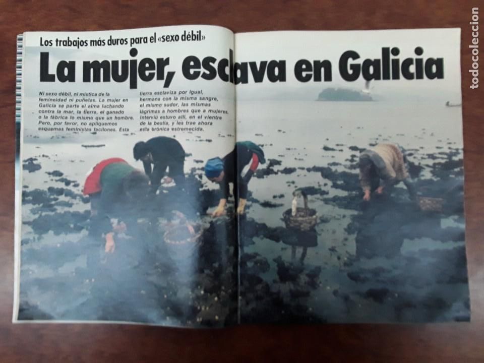 Collection Magazines and Newspapers: LA MUJER ,ESCLAVA EN GALICIA LOS ANCARES NULLAN PIORNEDO JOSE GARZON DOBLE HOMICIDA REVISTA A&Ntilde;O 1984
