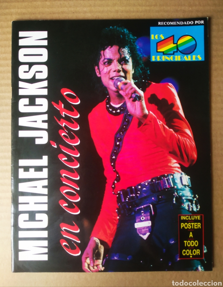 Coleccionismo de Revistas y Peri&oacute;dicos: Michael Jackson En Concierto (Erisa Imagen y Arte, 1988). Textos de Susan Black.