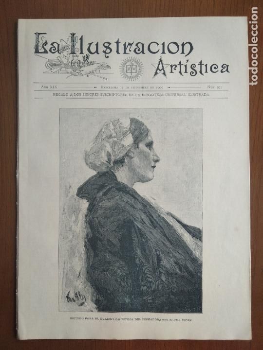 Collezionismo di Riviste e Giornali: La Ilustraci&oacute;n Art&iacute;stica. N&uacute;m. 977. 17 de septiembre de 1900
