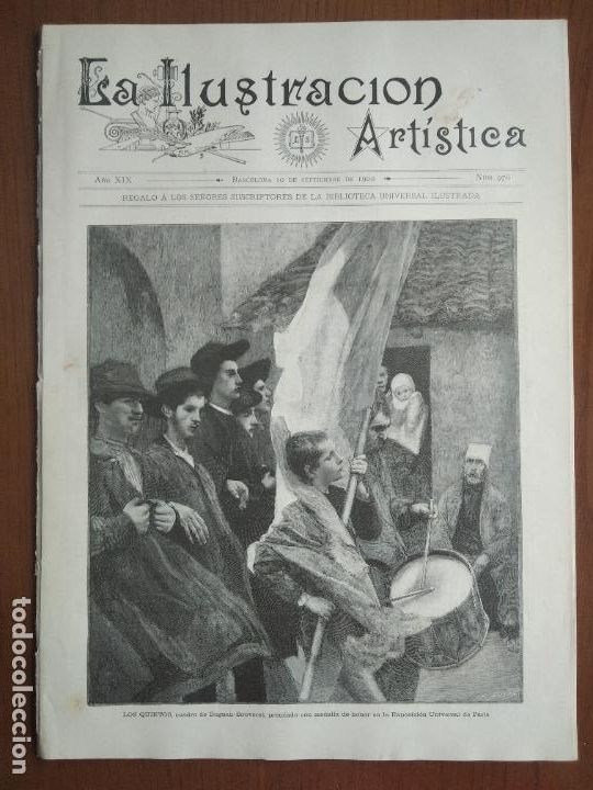 Sammeln von Zeitschriften und Zeitungen: La Ilustraci&oacute;n Art&iacute;stica. N&uacute;m. 976. 10 de septiembre de 1900
