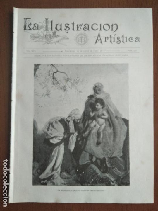 Coleccionismo de Revistas y Peri&oacute;dicos: La Ilustraci&oacute;n Art&iacute;stica. N&uacute;m. 951. 19 de marzo de 1900