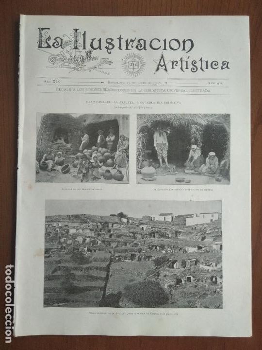 Coleccionismo de revistas y peri&oacute;dicos: La Ilustraci&oacute;n Art&iacute;stica. N&uacute;m. 965. 25 de junio de 1900