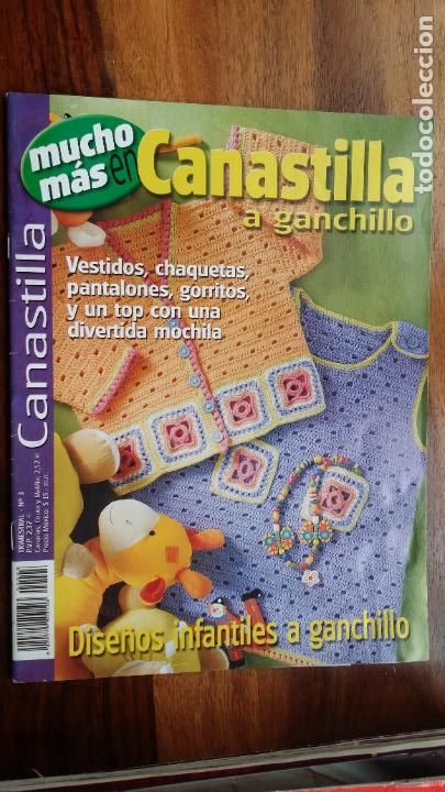 Coleccionismo de Revistas y Peri&oacute;dicos: canastilla a ganchillo 2002 junio