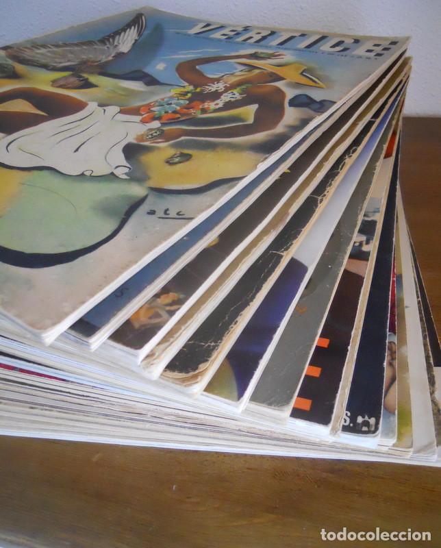 Coleccionismo de revistas y peri&oacute;dicos: REVISTA V&Eacute;RTICE. LOTE 16 N&Uacute;MEROS 1937-1942. FALANGE GUERRA CIVIL