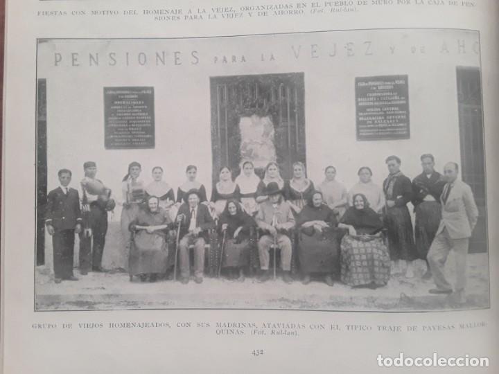 Collection Magazines and Newspapers: MURO MALLORCA TRAJE PAYESAS MALLORQUINAS TEMPORALES RENTERIA SAN SEBASTIAN ONDAETA REVISTA A&Ntilde;O 1933