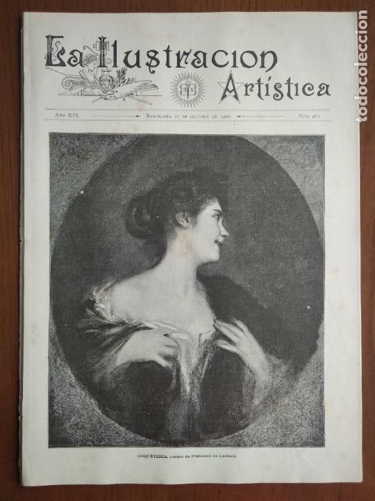 Collezionismo di Riviste e Giornali: La Ilustraci&oacute;n Art&iacute;stica. N&uacute;m. 982. 22 de octubre de 1900