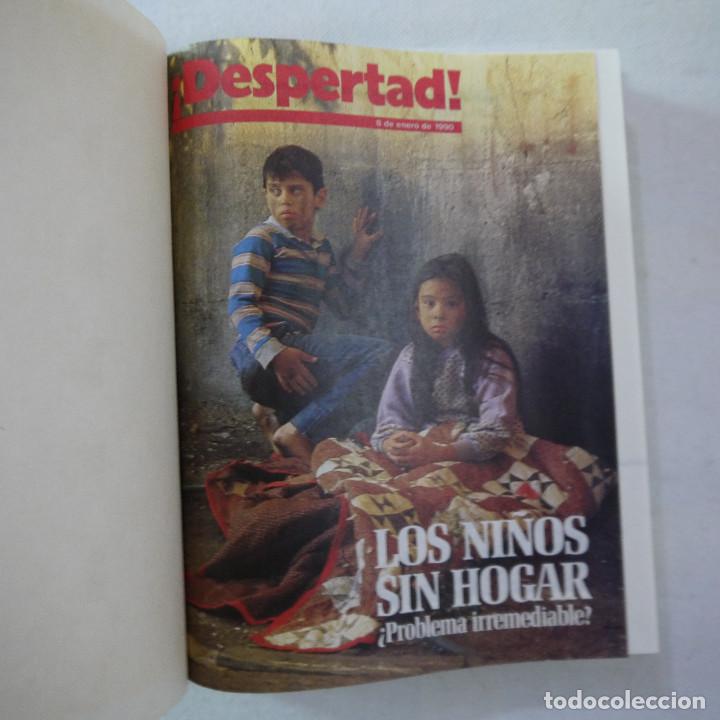 Coleccionismo de revistas y peri&oacute;dicos: REVISTA DESPERTAD. DIFUNDIDA POR TESTIGOS DE JEHOV&Aacute;. TOMO COMPLETO A&Ntilde;O 1990. 24 REVISTAS