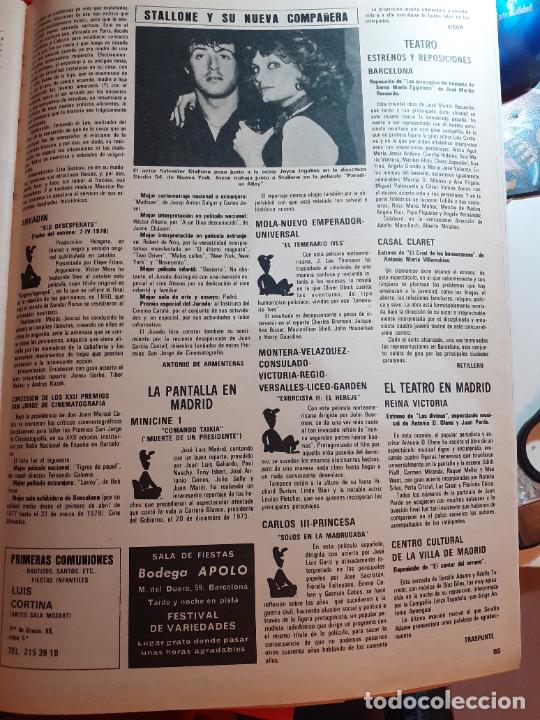 Coleccionismo de Revistas y Peri&oacute;dicos: SYLVESTER STALLONE JOYCE INGALLES