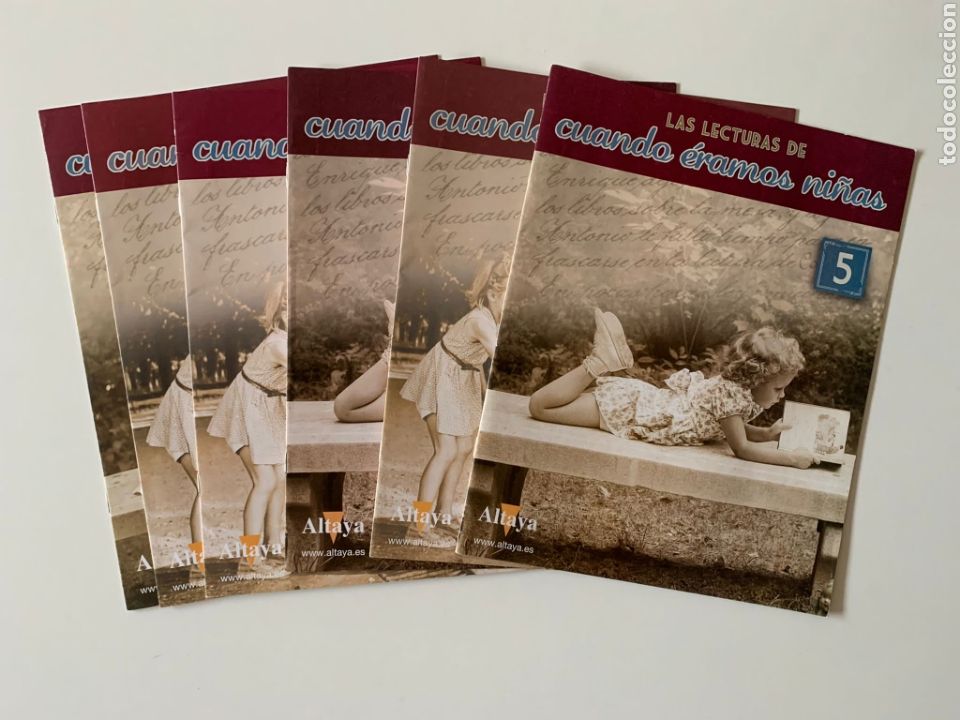 Coleccionismo de Revistas y Peri&oacute;dicos: Lote. Las lecturas de cuando &eacute;ramos ni&ntilde;as. Fasc&iacute;culos n&deg; 5, 12, 17, 24, 32 y 42. Ediciones Altaya.