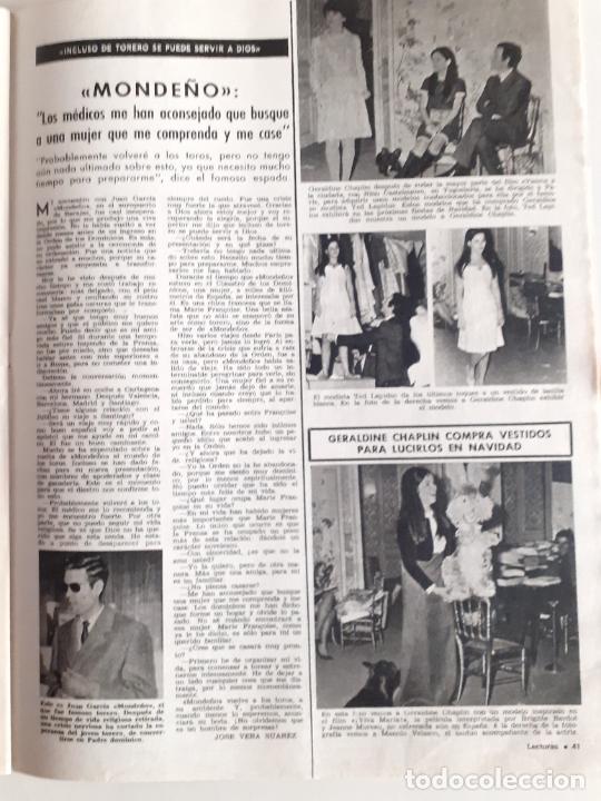 Coleccionismo de Revistas y Peri&oacute;dicos: MONDE&Ntilde;O GERALDINE CHAPLIN