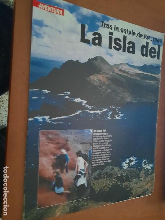 Coleccionismo de Revistas y Peri&oacute;dicos: LA ISLA DEL TESORO. B&Uacute;SQUEDA DE UN TESORO EN UN BARCO EN CHILE. 8 P&Aacute;GINAS. ART&Iacute;CULO EXTRAIDO REVISTA