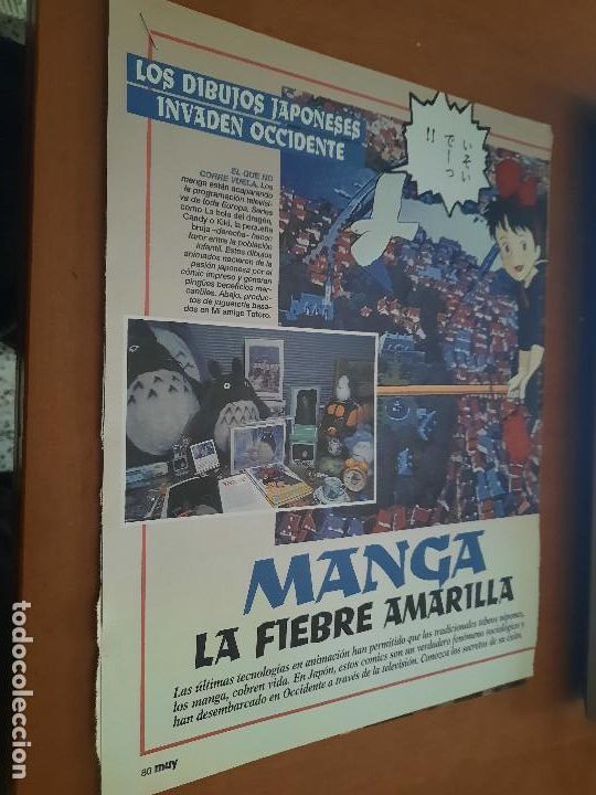 Coleccionismo de Revistas y Peri&oacute;dicos: MANGA LA FIEBRE AMARILLA. 8 P&Aacute;GINAS. ART&Iacute;CULO EXTRAIDO REVISTA. BUEN ESTADO. DIFICIL