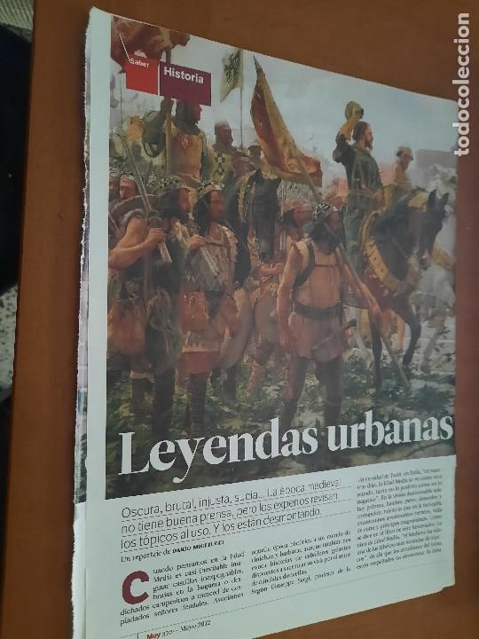 Coleccionismo de revistas y peri&oacute;dicos: LEYENDAS URBANAS EN LA EDAD MEDIA. 6 P&Aacute;GINAS. ART&Iacute;CULO EXTRAIDO REVISTA. BUEN ESTADO. DIFICIL
