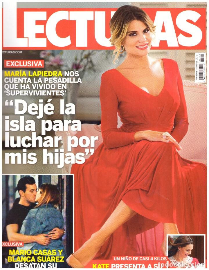 Coleccionismo de revistas y peri&oacute;dicos: REVISTA LECTURAS: MARIA LAPIEDRA / PAU DONES / PEPE MEDIAVILLA / TINA TURNER / MARTA SANCHEZ