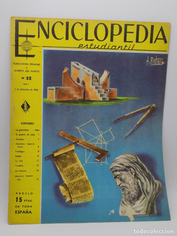 Colecionismo de Revistas e Jornais: ENCICLOPEDIA ESTUDIANTIL N.52