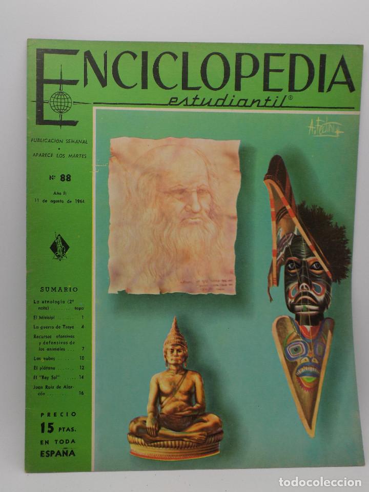 Colecionismo de Revistas e Jornais: ENCICLOPEDIA ESTUDIANTIL N.88