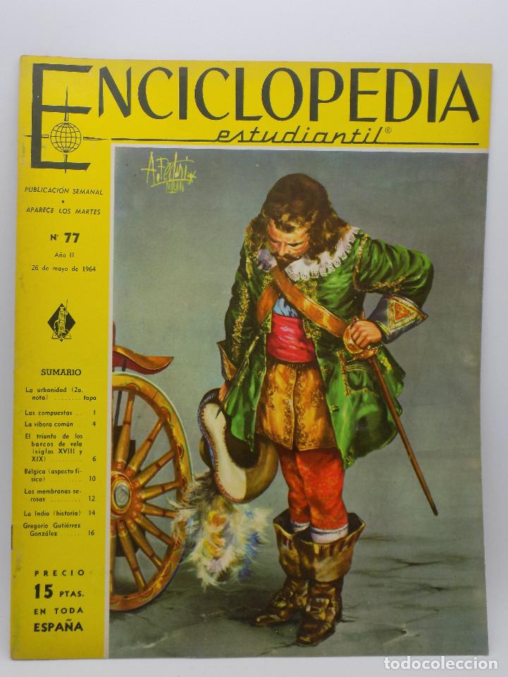 Colecionismo de Revistas e Jornais: ENCICLOPEDIA ESTUDIANTIL N.77