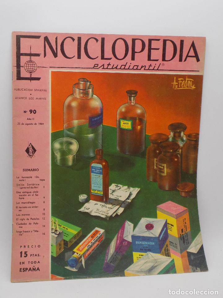 Colecionismo de Revistas e Jornais: ENCICLOPEDIA ESTUDIANTIL N.90