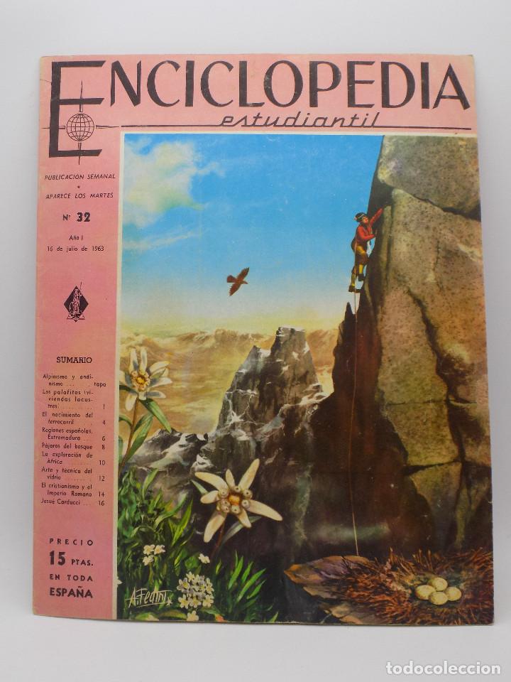 Colecionismo de Revistas e Jornais: ENCICLOPEDIA ESTUDIANTIL N.32