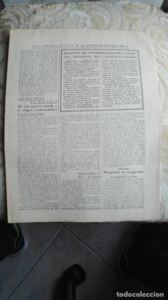 Coleccionismo de Revistas y Peri&oacute;dicos: ABC jueves 6 de mayo de 1937 eDICI&Oacute;N DE ANDALUC&Iacute;A