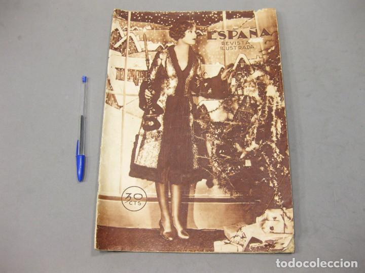 Coleccionismo de Revistas y Peri&oacute;dicos: Espa&ntilde;a. Revista Ilustrada. N&ordm; 15. Madrid, 29 de diciembre de 1929. Portada Navidad.