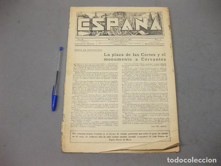Coleccionismo de Revistas y Peri&oacute;dicos: Espa&ntilde;a. Revista Ilustrada. N&ordm; 17. Madrid, 30 de enero de 1930. Incompleta.