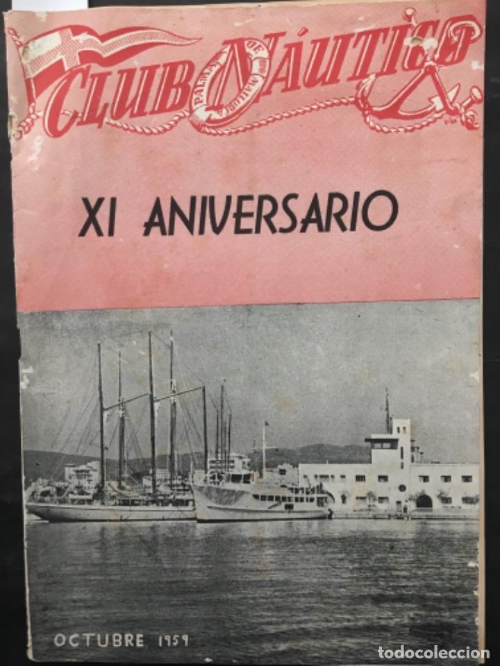 Coleccionismo de Revistas y Peri&oacute;dicos: REVISTA CLUB NAUTICO, MALLORCA, NUMERO 35, 1959