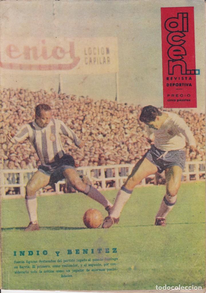 Coleccionismo de revistas y peri&oacute;dicos: Dicen 1960 Indio y Benitez Empate en Zagreb Miguel Poblet triunfo ciclista Andr&eacute;s Gimeno tenis