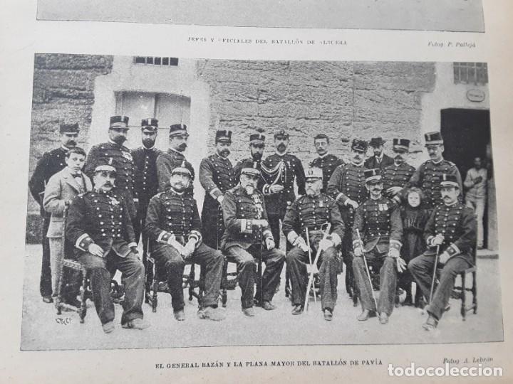 Coleccionismo de Revistas y Peri&oacute;dicos: EL COMBATE DE MAMEY GENERAL BAZAN BATALLON PAVIA BATALLON ALBUERA COLUMNAS GALBIS AROLAS CUBA 1896