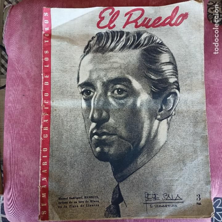 Coleccionismo de Revistas y Peri&oacute;dicos: El Ruedo. n&ordm; 167. Monogr&aacute;fico dedicado a la figura de Manolete