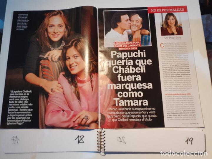 Coleccionismo de Revistas y Peri&oacute;dicos: CHABELI IGLESIAS TAMARA FALCO JULIO IGLESIAS