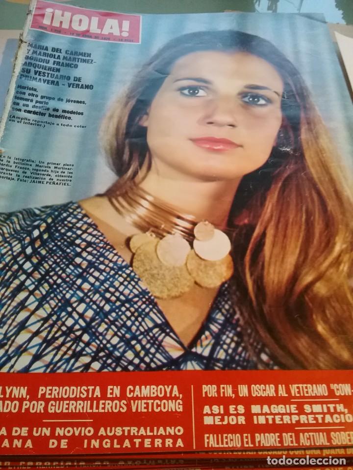 Coleccionismo de Revistas y Peri&oacute;dicos: Hola revista 18 abril 1970 (355-6)