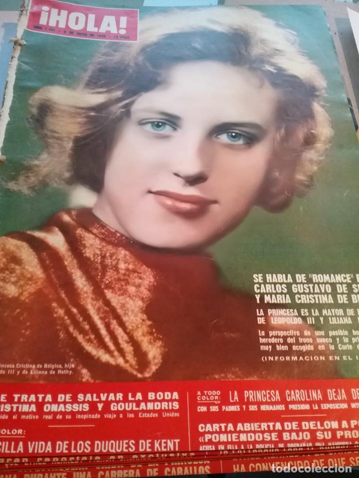 Coleccionismo de Revistas y Peri&oacute;dicos: Hola revista 9 de mayo 1970 (355-4)