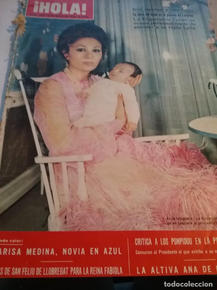 Coleccionismo de Revistas y Peri&oacute;dicos: Hola revista 30 de mayo 1970 (355-1)