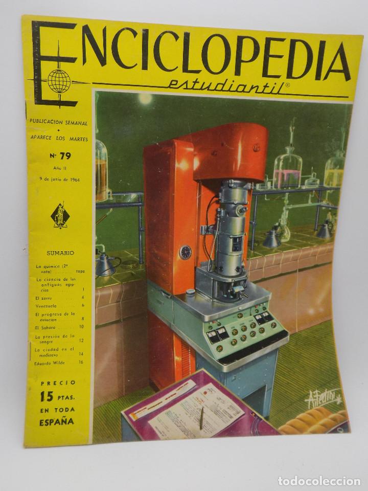 Collezionismo di Riviste e Giornali: ENCICLOPEDIA ESTUDIANTIL N.79