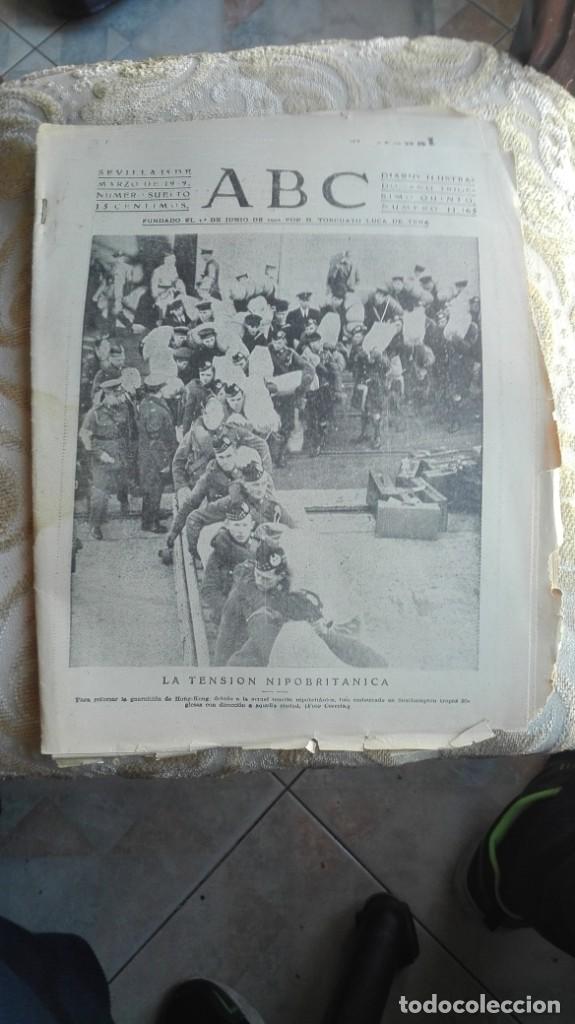 Coleccionismo de Revistas y Peri&oacute;dicos: ABC SEVILLA 15 de marzo de 1939 n&uacute;mero 11165