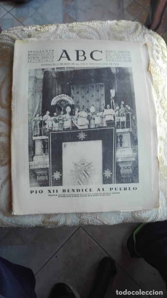 Coleccionismo de Revistas y Peri&oacute;dicos: ABC SEVILLA 17 de marzo de 1939 n&uacute;mero 11167