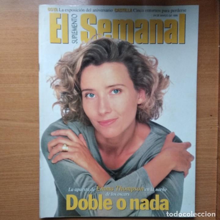 Sammeln von Zeitschriften und Zeitungen: EL SUPLEMENTO SEMANAL #439.EMMA THOMPSON.1996.PEDIDO MINIMO : 5&euro;