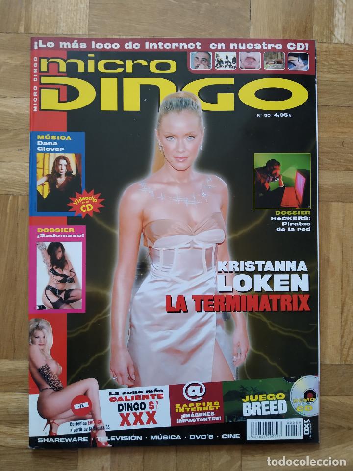 Coleccionismo de Revistas y Peri&oacute;dicos: REVISTA MICRO DINGO 50. KRISTANNA LOKEN. SADOMASO TRIBUS URBANAS ROCK PUNK FREDDY JASON DANA GLOVER