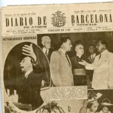 Coleccionismo de Revistas y Periódicos: DIARIO DE BARCELONA, 19 DE AGOSTO DE 1949