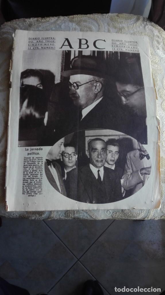 Coleccionismo de Revistas y Peri&oacute;dicos: ABC MADRID d&iacute;a 20 de septiembre de 1935 n&uacute;mero 10085