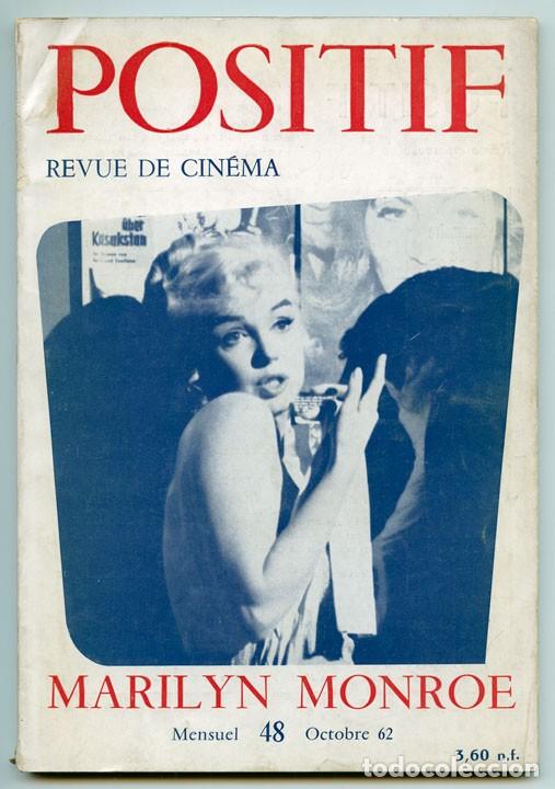 Coleccionismo de Revistas y Peri&oacute;dicos: POSITIF - REVISTA DE CINE - 1962 - MARILYN MONROE